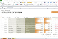Free Home Renovation Budget Template Excel Tmp For Home Renovation Cost Spreadsheet Template