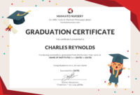 Free Nursery Graduation Certificate Template In Psd Ms With Regard To Free Pre Kindergarten Diplomas Templates Printable Free