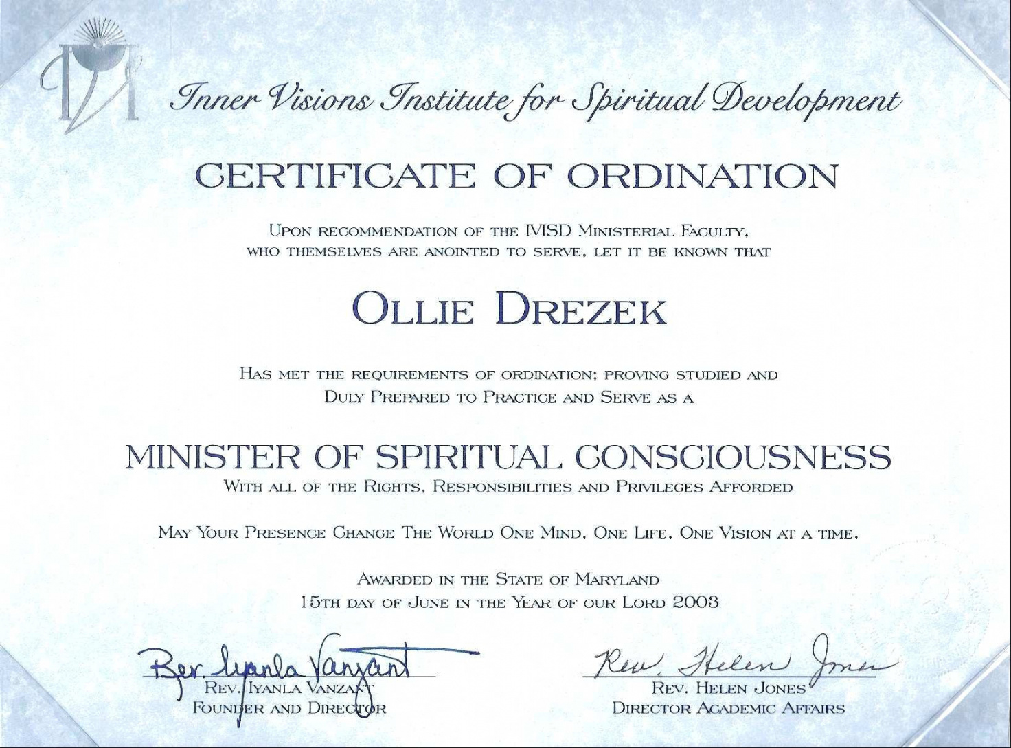 Free Ordination Certificate Template Atlantaauctionco With Best Certificate Of Ordination Template