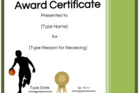 Free Printable Basketball Certificates Edit Online And Pertaining To Printable Basketball Certificate Template