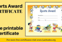 Free Printable Behavior Charts Ages 310 Acn Latitudes In Best Swimming Achievement Certificate Free Printable