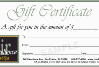 Free Printable Gift Certificates For Hair Salon Free Throughout Amazing Beauty Salon Gift Certificate
