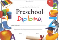 Free Printable Preschool Graduation Certificates Planner With Regard To Awesome 10 Kindergarten Graduation Certificates To Print Free