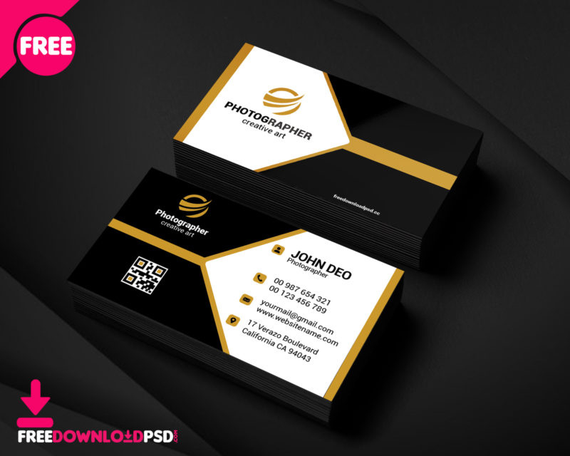 Free Sample Photography Business Card Freedownloadpsd With Photography Business Card Templates Free Download