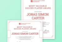 Free Soccer Award Certificate Templates Word Psd For Awesome Soccer Award Certificate Templates Free