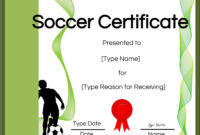 Free Soccer Certificate Maker Edit Online And Print At Home Inside Football Certificate Template