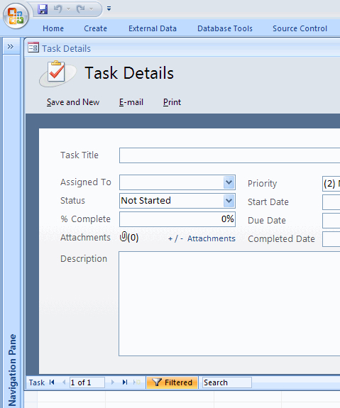 Free Task Management Access Database Ms Access Templates Inside Small Business Access Database Template