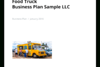 Free Transport Business Plan Sample With Regard To Business Plan Template For Transport Company