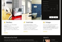 Free Website Template With Accordion For Hotel Business In Free Blogger Templates For Business
