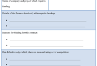 Funding Proposal Template Of Funding Proposal Sample With Regard To Printable Funding Proposal Template