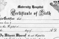 German Birth Certificate Template Carlynstudio Inside Printable South African Birth Certificate Template