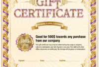 Gift Certificate Blank Template Vector Premium Download Regarding Best Blank Certificate Templates Free Download
