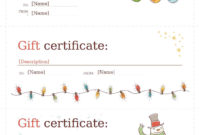 Gift Certificate Template 2 Pdf Pdf Format Edatabase With Best Donation Certificate Template