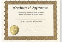 Goldsealcertificateofachievementtemplate In Blank Certificate Of Achievement Template