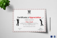 Golf Appreciation Certificate Template With Regard To Golf Regarding Awesome Golf Certificate Templates For Word