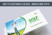 Golf Club Gift Vouchers Elegantflyer Intended For Golf Gift Certificate Template