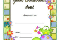Good Behaviour Certificate Editable Templates 10 Best For Best Physical Education Certificate 8 Template Designs
