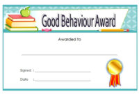 Good Behaviour Certificate Editable Templates 10 Best With Pe Certificate Templates