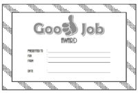 Good Job Certificate Template 9 Great Designs With Free Employee Certificate Template Free 10 Best Designs
