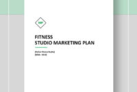 Gym Business Plan Template 16 Free Word Excel Pdf With Regard To Business Plan Template For Gym