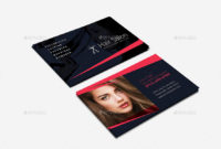 Hair Salon Business Card Templatebrandpacks Graphicriver With Regard To Hair Salon Business Card Template