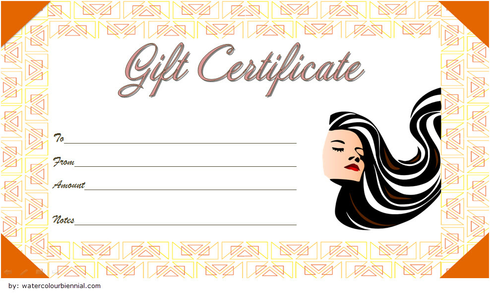 Hair Salon Gift Certificate Templates 8 Beautiful Inside Tattoo Gift Certificate Template Coolest Designs