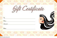 Hair Salon Gift Certificate Templates 8 Beautiful Regarding Free Printable Manicure Gift Certificate Template