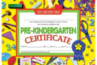 Hayes Publishing Va600 Prekindergarten Certificate Pertaining To Hayes Certificate Templates