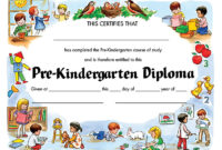 Hayes School Publishing Prekindergarten Diploma With Regard To Daycare Diploma Template Free