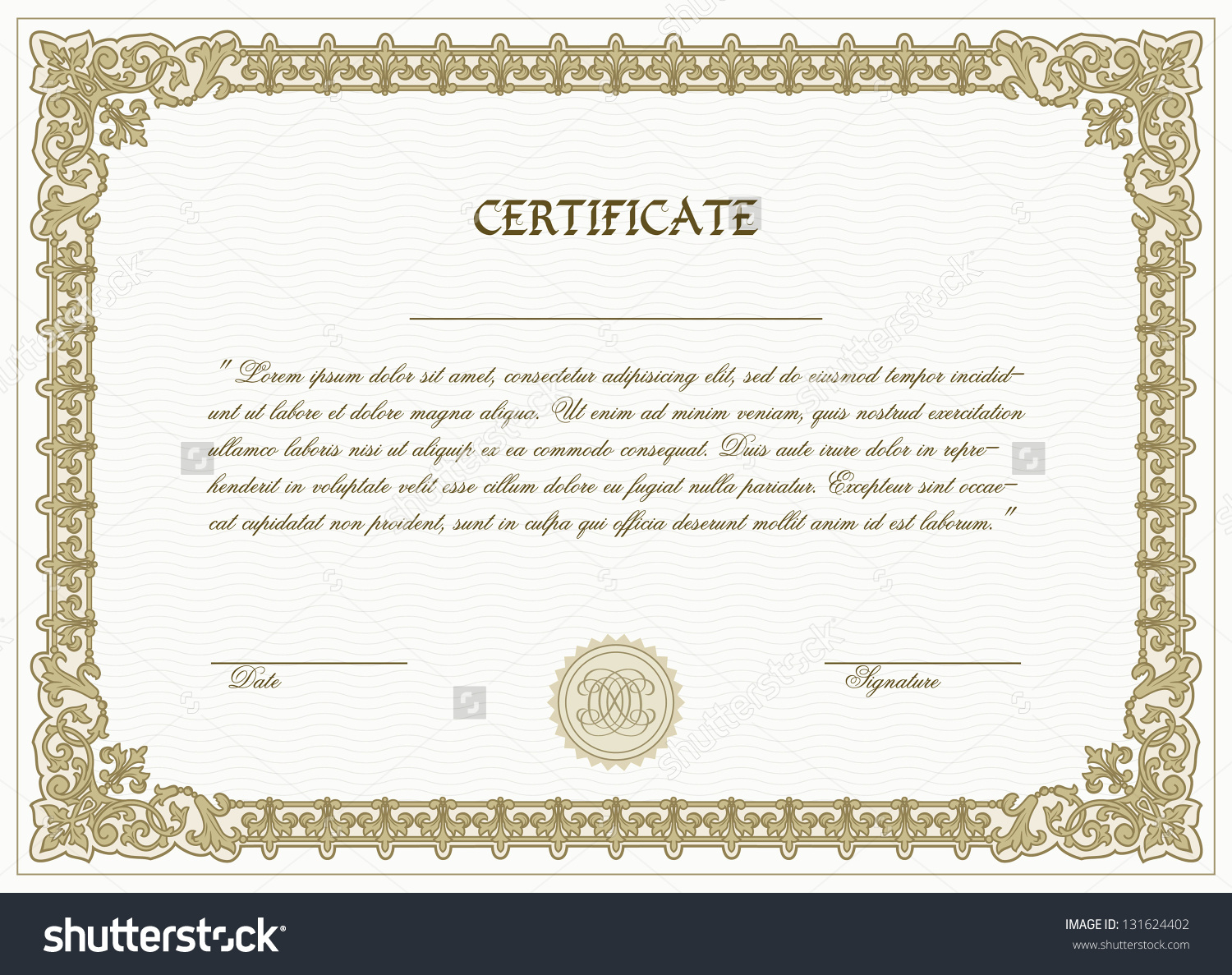 High Resolution Certificate Template Professional Template Within Printable High Resolution Certificate Template