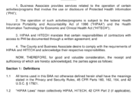 Hipaa Contractor Confidentiality Agreement Template Pdf Inside Business Associate Agreement Hipaa Template
