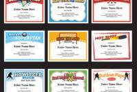 Hockey Certificate Templates Players And Coaches Awards In Printable Youth Football Certificate Templates