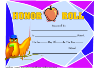 Honor Roll Certificate Template Download Printable Pdf With Honor Roll Certificate Template
