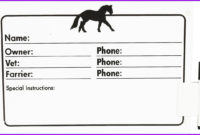 Horse Stall Card Template Templates2 Resume Examples With Regard To Ibm Business Card Template