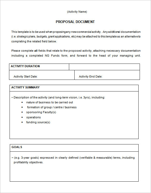 How Can A Business Proposal Template Benefit You Intended For Business Analysis Proposal Template