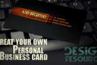 How To Create A Graphic Designer Business Card In Throughout Business Card Template Photoshop Cs6