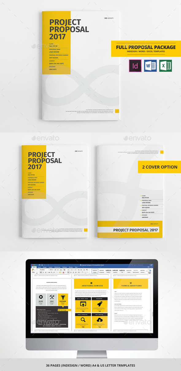 How To Customize A Simple Business Proposal Template In Ms With Business Proposal Template Indesign
