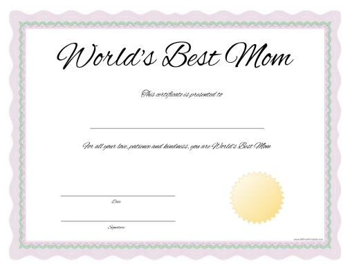 How To Make Mothers Day Memorable 2015 Throughout Free Mothers Day Gift Certificate Templates