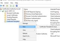 How To Set Up Automatic Certificate Enrollement In Ad With Regard To Free Active Directory Certificate Templates