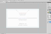 How To Setup A Business Card With Bleeds In Adobe For Photoshop Business Card Template With Bleed