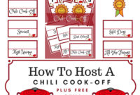 How To Throw The Ultimate Chili Cook Off Lake Life State Throughout Chili Cook Off Certificate Templates