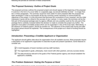 How To Write A Business Proposal For Grant Oxynux Throughout Written Proposal Template