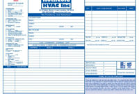 Hvac Invoice Template Spreadsheet Templates For Busines Regarding Free Hvac Business Plan Template