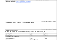 Incident Report Form Fill Online Printable Fillable Within Quality Security Incident Log Template