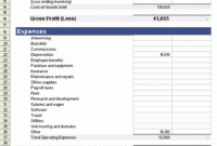 Incomestatementtemplateincomestatementtemplatefor Inside Financial Statement Template For Small Business