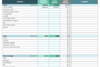 Inspirational Personal Budget Planner Template Pertaining To Awesome Real Estate Mileage Log Template