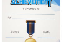 Islamic Reward Certificates A5 Size Outstanding With Outstanding Achievement Certificate