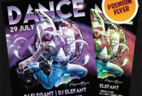 Just Dance Flyer Psd Template Elegantflyer In Hip Hop Dance Certificate Templates