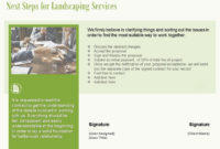 Landscaping Proposal Template Powerpoint Presentation Intended For Landscape Proposal Template