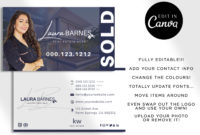 Laura // Real Estate Business Cards • Macarons And Mimosas With Real Estate Agent Business Card Template